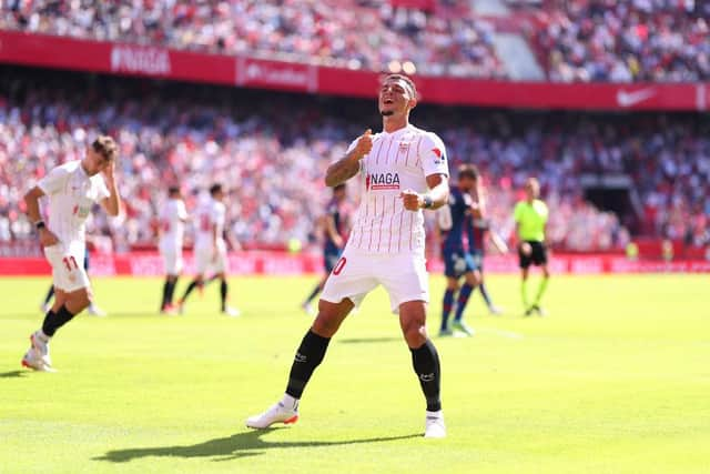 Diego Carlos of Sevilla (Photo by Fran Santiago/Getty Images)