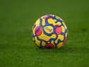 Hi Vis Nike Flight match ball. (Photo by Mike Hewitt/Getty Images)