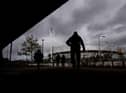 General view outside the stadium as fans arrive ahead of the Premier League match between West Ham United and Newcastle United at London Stadium on November 02, 2019 in London, United Kingdom. (Photo by Alex Morton/Getty Images)