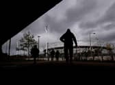 General view outside the stadium as fans arrive ahead of the Premier League match between West Ham United and Newcastle United at London Stadium on November 02, 2019 in London, United Kingdom. (Photo by Alex Morton/Getty Images)