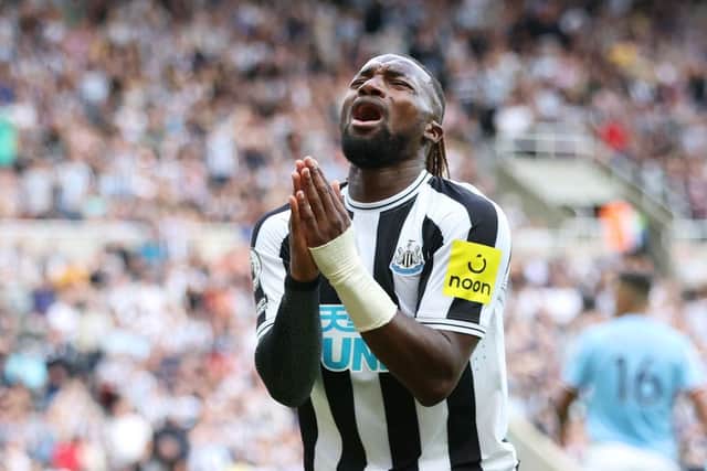 Allan Saint-Maximin of Newcastle United. (Photo by Clive Brunskill/Getty Images)