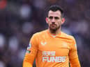 Martin Dubravka of Newcastle United looks on during the Premier League match between West Ham United and Newcastle United at London Stadium on February 19, 2022 in London, England. (Photo by Alex Burstow/Getty Images)