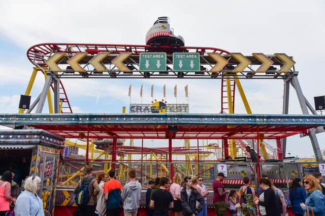 Ocean Beach Pleasure Park, South Shields, has been named as one of the country's best funfairs