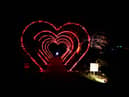 Heart Arch Walk is a star of the show at Christmas at Gibside 2022