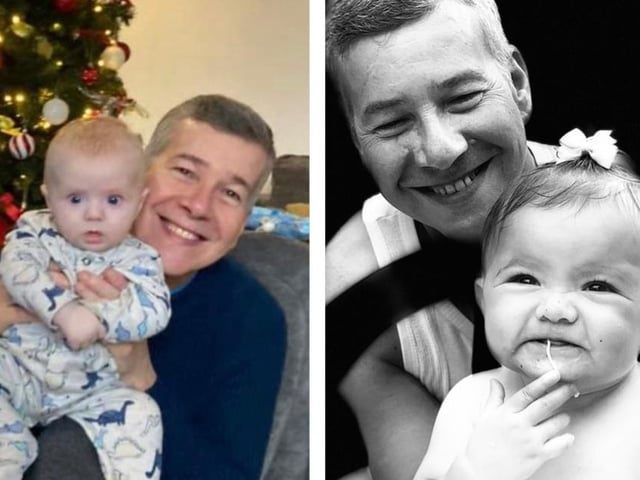 Sarah Wilson said: "Happy Father’s Day to the bestest granda in the world, Granda Markey.”