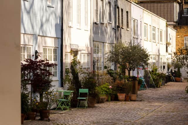 A quiet and pretty street in Connaught Village. Image: Rebecca Hope