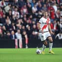 Former Newcastle United defender Florian Lejeune has starred for Rayo Vallecano this season (Photo by Gonzalo Arroyo Moreno/Getty Images)