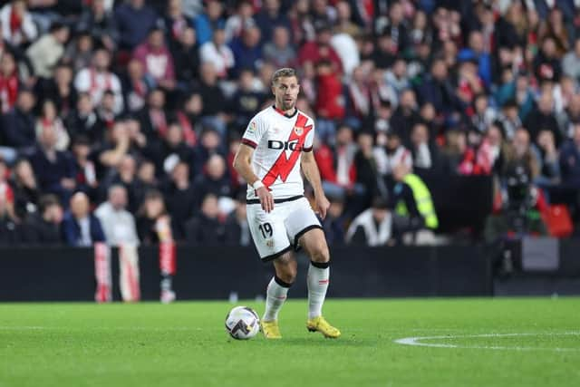 Former Newcastle United defender Florian Lejeune has starred for Rayo Vallecano this season (Photo by Gonzalo Arroyo Moreno/Getty Images)