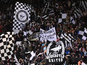 Newcastle United fans at last season's FA Cup tie against Cambridge United.
