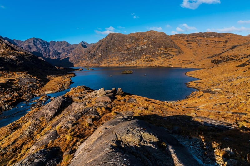 A great walk for those visiting the Isle of Skye, a 7 mile circular route takes you around stunning Loch Coruisk with views of the Cuillins and plenty of chances to see the island's varied wildlife.