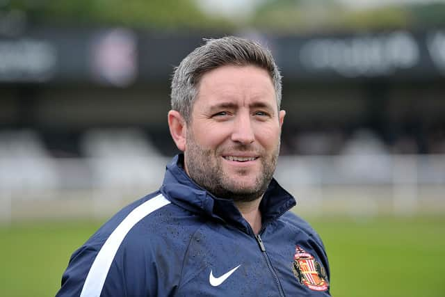 Sunderland head coach Lee Johnson