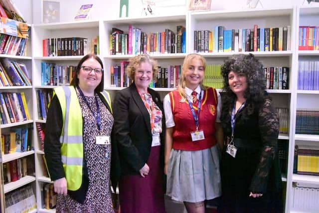 Cllr Linda Williams officially open the newly refurbished space