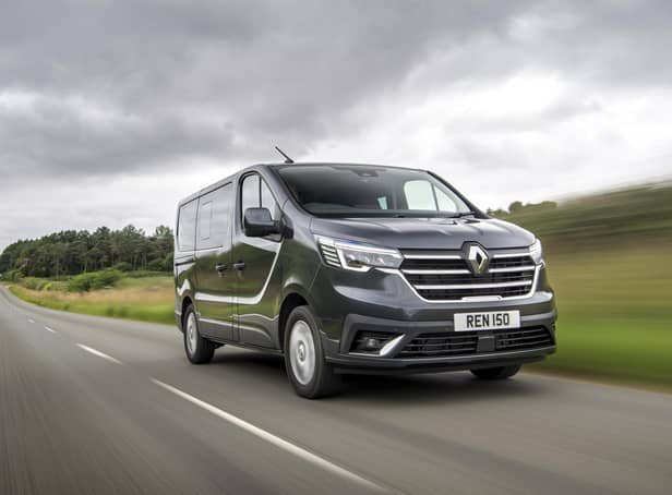 In passenger mode the Renault Trafic van  is a fantastic way to transport up to nine people.