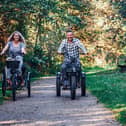 Jorvik mountain trikes give you the confidence to ride off the beaten track.