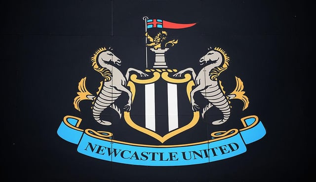 Newcastle United club badge.(Photo by Tony Marshall/Getty Images)