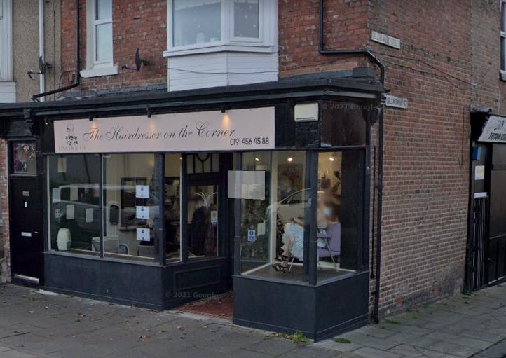The Hairdresser on the Corner on Stanhope Road in South Shields has a five star rating from 27 reviews.