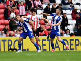 Max Power playing for Wigan against Sunderland.