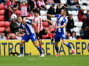 Max Power playing for Wigan against Sunderland.