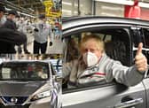 Prime Minister Boris Johnson visited Nissan on Thursday, July 1.
