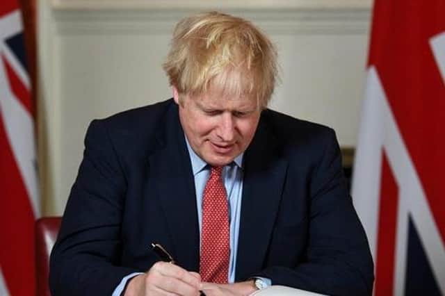 Prime Minister Boris Johnson.
