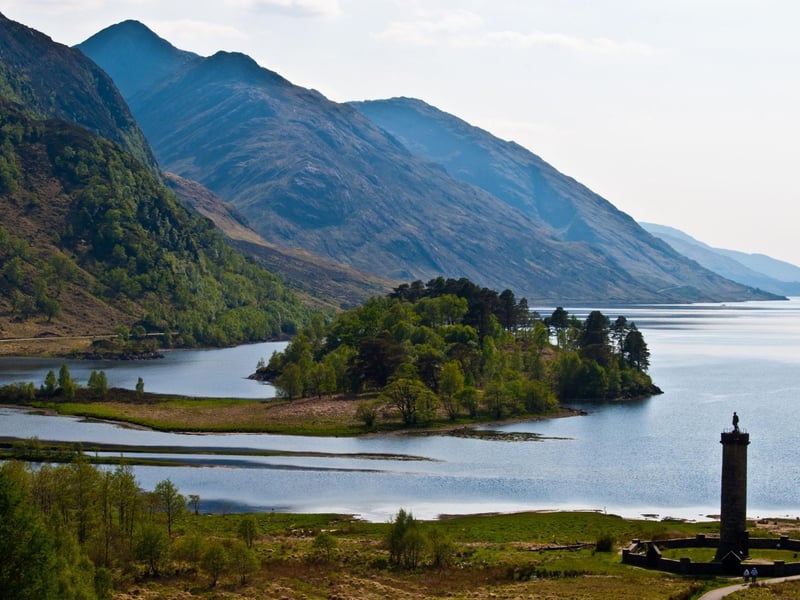 An amazing destination for walkers in its own right, a hike around the north of Loch Shiel can also take in the Glenfinnan Viaduct, of Harry Potter fame.