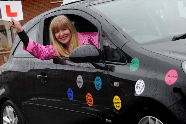 Driving instructor Vicky Holt was taking part in a Children in Need relay in 2014 but who can tell us more about it?