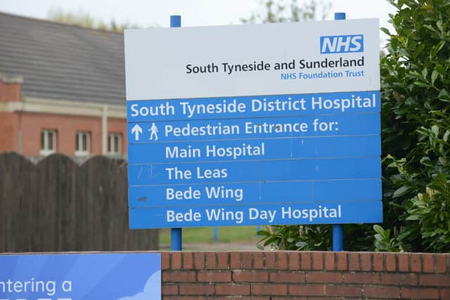 South Tyneside District Hospital.