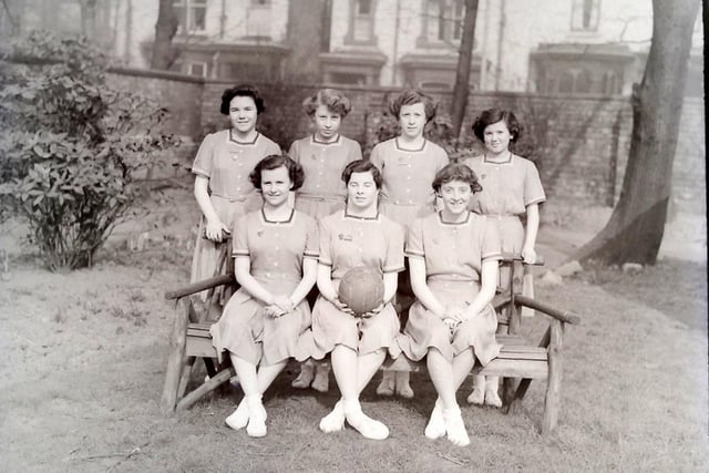 The 1953 netball team at St Joseph's Convent School. Photo: Hartlepool Museum Service.