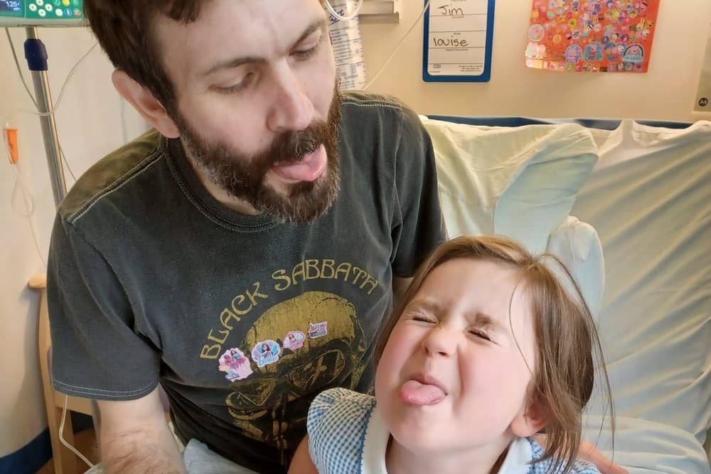 Jim has taken an active role in his fight against cancer