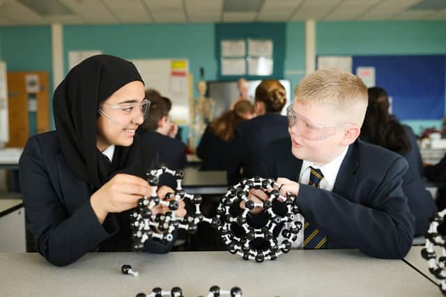 The school’s “comprehensive personal development programme” is singled out for particular praise