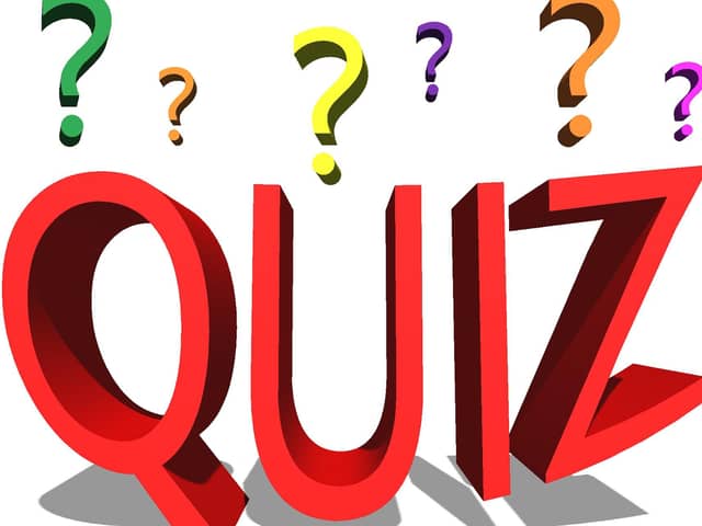 Here are another 11 quiz questions.