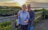 Christopher Gordon pictured with his sister Sandra who died from MND last November.