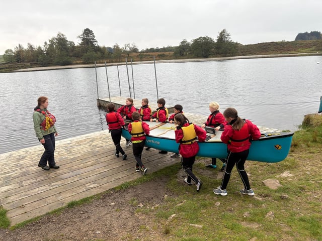St Columba's Catholic Primary pupils visit High Borrans