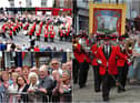 On the march at the Big Meeting. What are your memories of the special day?