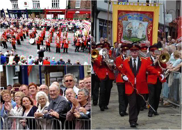 On the march at the Big Meeting. What are your memories of the special day?