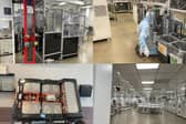 Looking inside Envision's existing battery plant near Nissan.