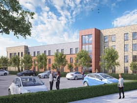 CGI image of how new student accommodation development could look on former Central Library site in South Shields 