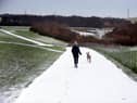 Herrington Country Park, in Sunderland, was among many parts of the North East which saw a dusting of snow this week - and more is forecast to be on the way.