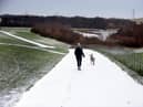 Herrington Country Park, in Sunderland, was among many parts of the North East which saw a dusting of snow this week - and more is forecast to be on the way.