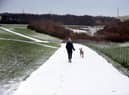 Herrington Country Park, in Sunderland, was among many parts of the North East which saw a dusting of snow this week - and more is forecast to be on the way.