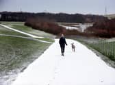Herrington Country Park, in Sunderland, was among many parts of the North East which saw a dusting of snow this week - and more is forecast to be on the way.