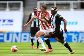 Sander Berge's only appearance against Newcastle United came during the first game of 'Project Restart' (Photo by Owen Humphreys/Pool via Getty Images)