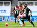 Sander Berge's only appearance against Newcastle United came during the first game of 'Project Restart' (Photo by Owen Humphreys/Pool via Getty Images)