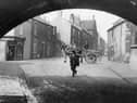 A view of Commercial Road in South Shields but this is how it looked around 100 years ago.