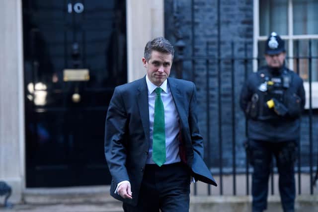 Education Secretary Gavin Williamson lead today's briefing. (Photo by Peter Summers/Getty Images)