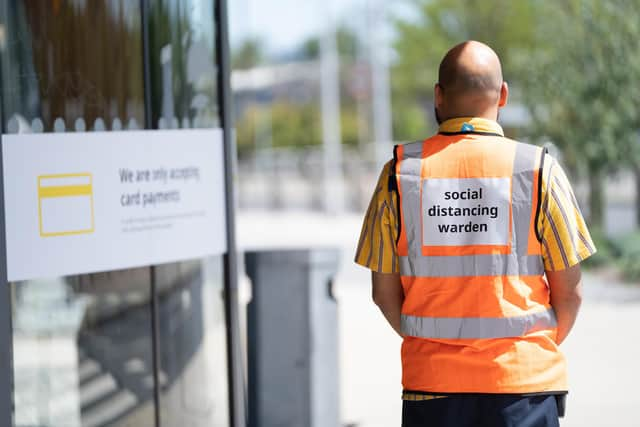 Social Distance Wardens will be on hand throughout the store to help customers find their way around the new one-way system, and ensure social distancing measures are being followed.