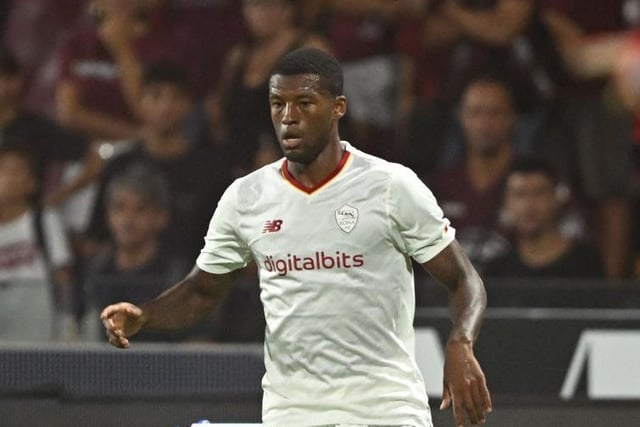 After a disappointing spell at PSG, Wijnaldum moved to Roma in the summer but suffered a serious injury that means he has played just 12 minutes for his new side.