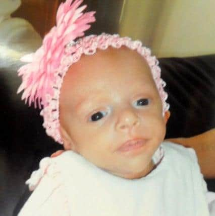 Baby Miley Turbitt passed away in 2012.