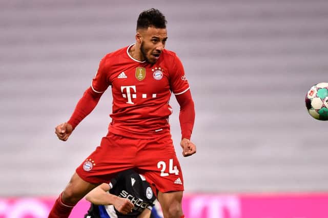 Bayern Munich's Corentin Tolisso is reportedly a target for Newcastle United (Photo by Lukas Barth-Tuttas - Pool/Getty Images)