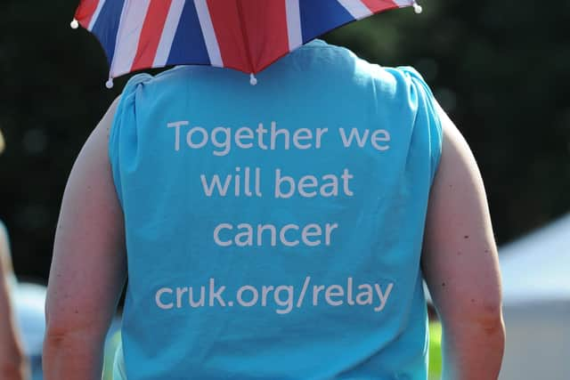 Cancer Research Relay for Life at Monkton Stadium, Jarrow.